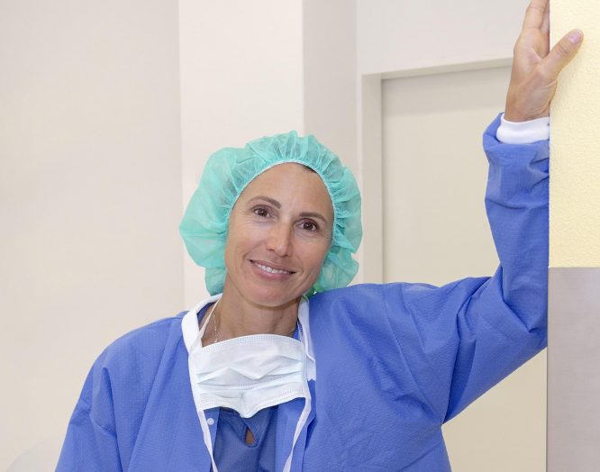 Janine Streich ist leitende Ärztin Anästhesie